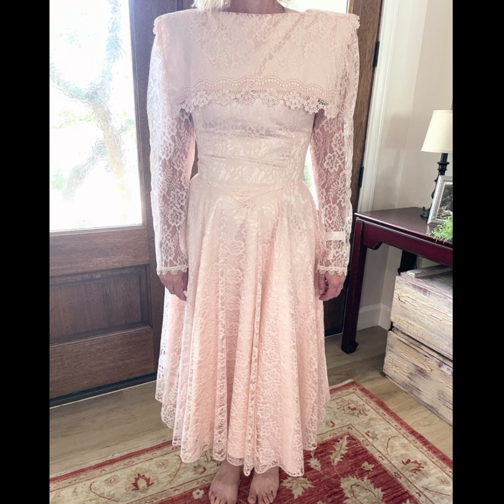 Vintage 80s Prom Dress